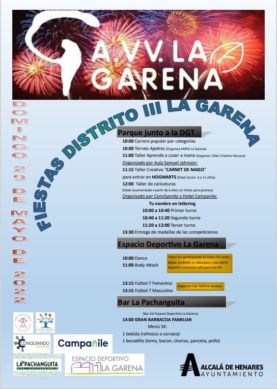 Cartel de las fiestas 2022