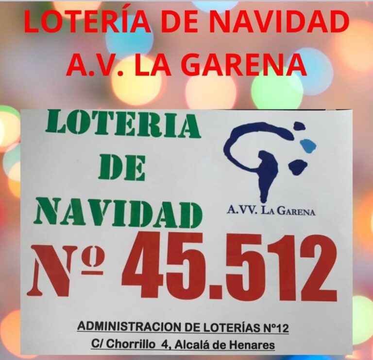 Cartel de Lotería de Navidad 2024
